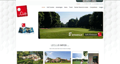 Desktop Screenshot of leclub.albatros.net
