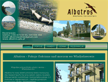 Tablet Screenshot of albatros.gda.pl