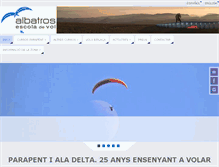 Tablet Screenshot of albatros.es