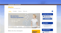 Desktop Screenshot of albatros.de